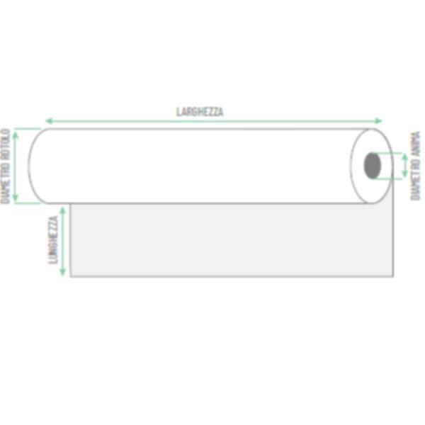 ROTOLIFICIO PUGLIESE CF2 ROTOLO PLOTTER 80GR 61 X …